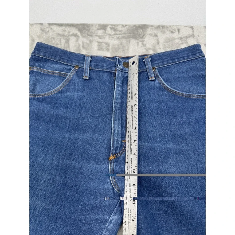 Vintage Sedgfield Jeans Mens 34x34 (32x28) Wide Leg Retro Hippie Western 70s